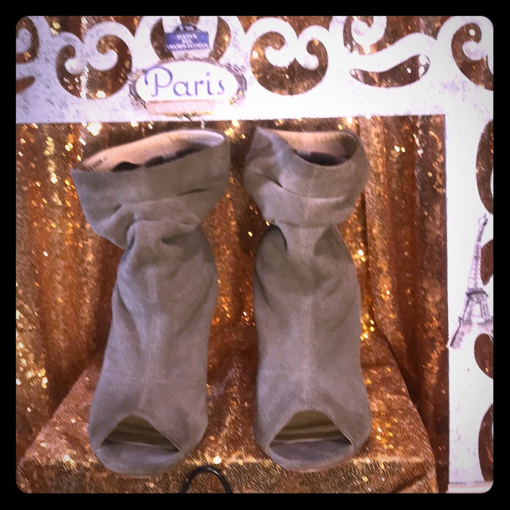 Chinese Laundry’s Open Toe Slouch  Bootie